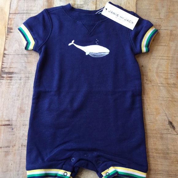 Janie and Jack Other - NWT Janie and Jack boys romper 6-12m